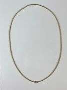 14k Gold Twisted Braid Chain Necklace