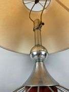 Vintage MCM Chrome Wire Table Lamp