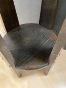 Arts and Crafts Oak Round Side Table