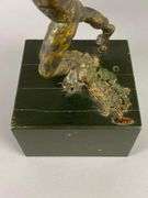 Curtis Jere Bronze Boy With Kite Sculpture