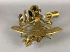 Thos J. Evans Sextant with Brass Fittings