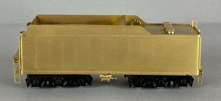 Nickel Plate Brass HO Scale Tender