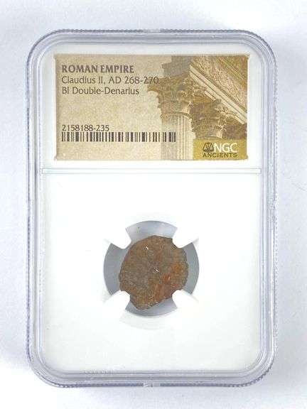 NGC Certified Ancient Roman Empire Claudius II Coin