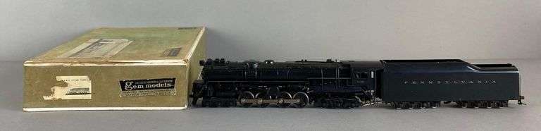 Olympia Gem Models Brass HO Scale PRR 6-8-6 Steam Turbine Locomotive  and Tender