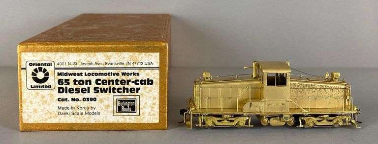 Oriental Limited Brass HO Scale BR Center-Can Diesel Switcher