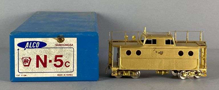 ALCO Brass HO Scale N-5C PRR Caboose