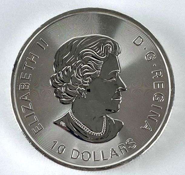 2019 Canada $10 Killer Whale 2 oz .999 Fine Silver Coin