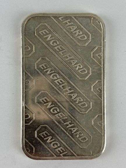 Engelhard 1 oz .999 Fine Silver Ingot/ Bar