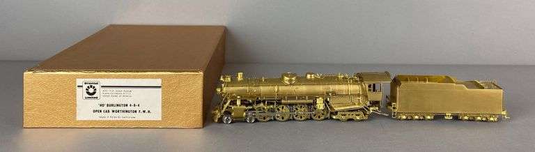 Oriental Limited Brass HO Scale BR 4-8-4 Locomotive and Tender