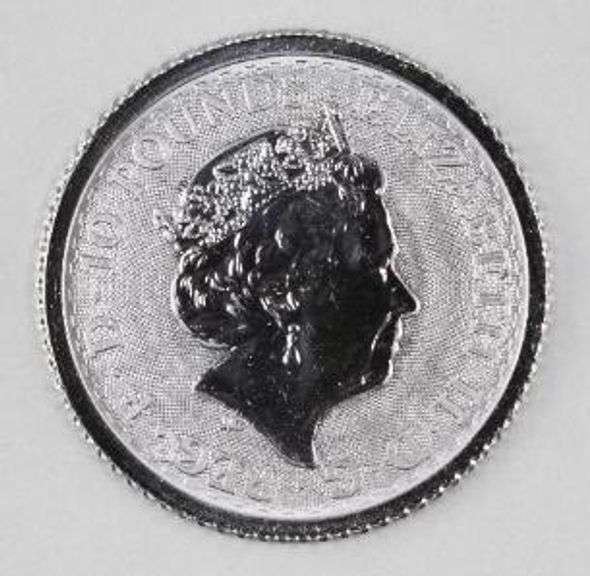 2020 Great Britain Britannia 1/10thoz. .9995 Fine Platinum
