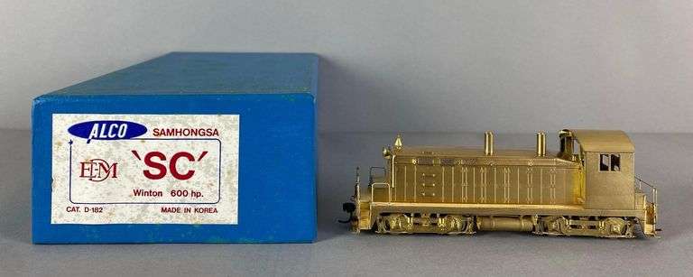 Alco Brass HO Scale EDM SC Winton 600 HP Switcher