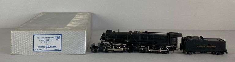 Witchcraft Models Brass HO Scale PRR 2-8-8-0 Locomotive and Tender