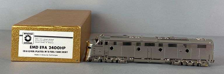 Oriental Limited Brass HO Scale CB and Q EMD 2400 HP Locomotive