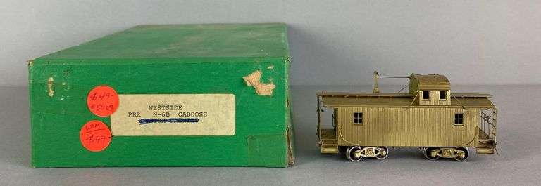 Brass HO Scale PRR N-6B Caboose