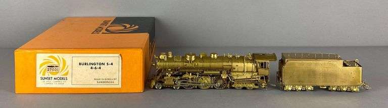 Sunset Models HO Scale BR 4-6-4 Locomotive and Tender