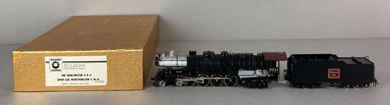Oriental Limited Brass HO Scale BR 4-8-4 Locomotive and Tender