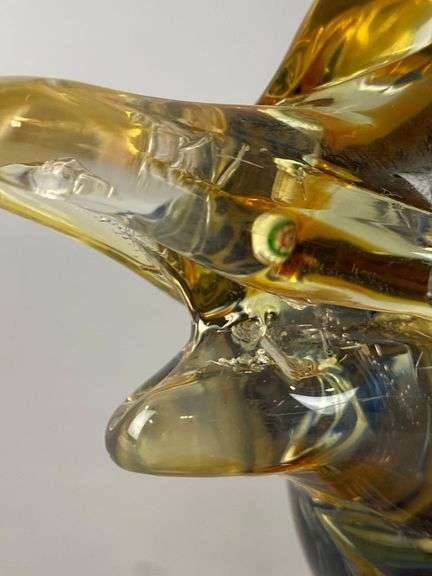 Murano Art Glass Fish Statue