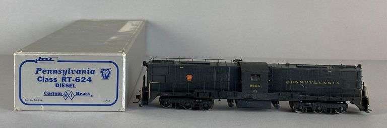 KMT Brass HO Scale No. 8965 PRR Diesel Locomotive