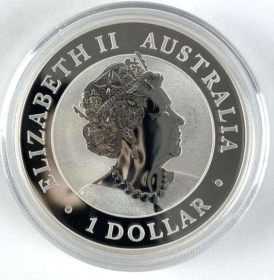 2023 Australia $1 Kookaburra 1 oz .999 Silver Coin