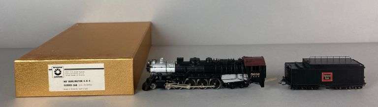 Oriental Limited Brass HO Scale BR 4-8-4 Locomotive and Tender