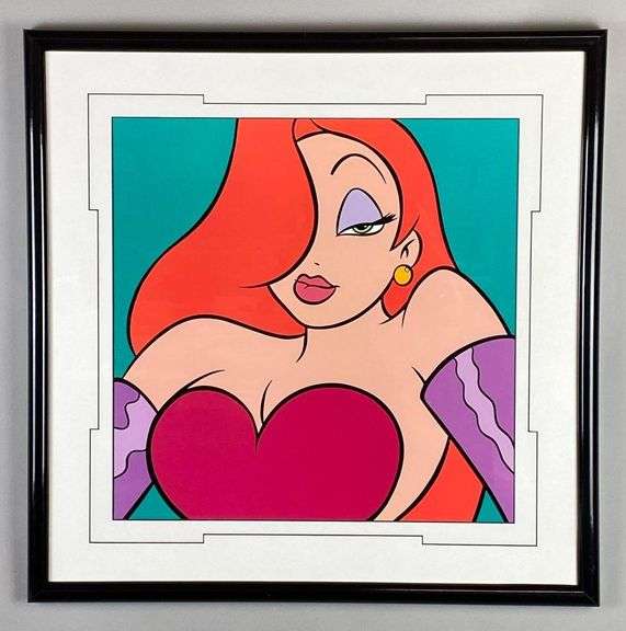 Disney Jessica Rabbit Lithograph Print on Glossy Paper - Matthew ...