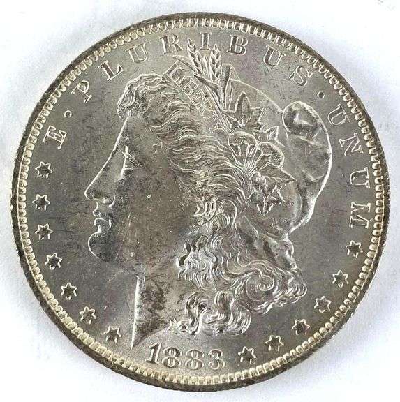 1883 US $1 Morgan Silver Dollar