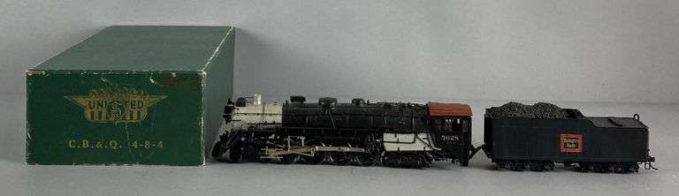 United Brass HO Scale 4-8-4 No. 5628 BR Locomotive and Tender