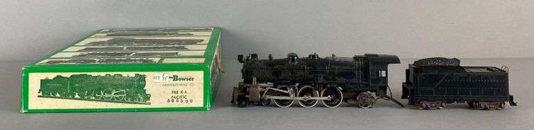 Bowser Brass HO Scale PRR K-4 Pacific Locomotive and Tender