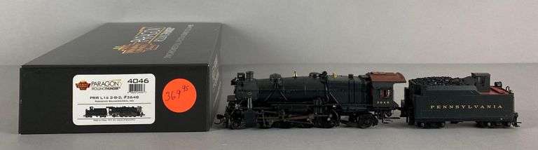 Broadway Limited Brass HO Scale No. 3648 2-8-2 PRR Locomotive and Tender