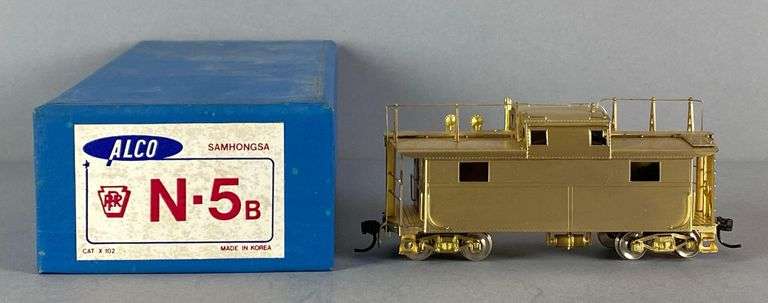 ALCO Brass HO Scale N-5B PRR Caboose