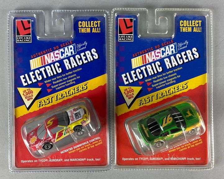 Group of 2 1990s Life Like Racing Nascar Electric Racers - Matthew ...