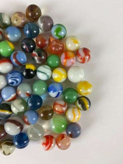 Group of Assorted Marbles