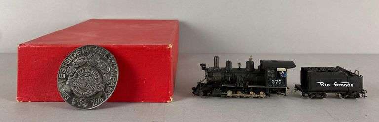 Westside Model Brass N Scale No. 385 Rio Grande Locomotive and Tender