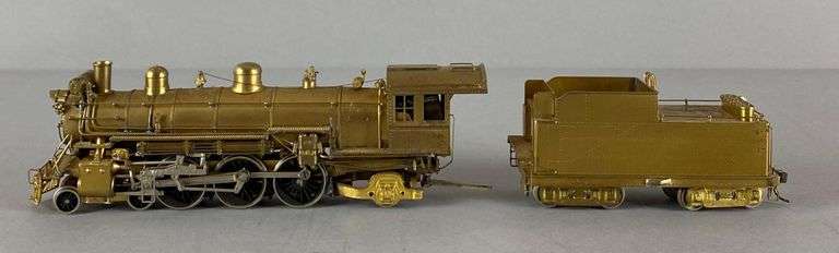 Pro Brass HO Scale CB and Q 4-6-2 Locomotive and Tender