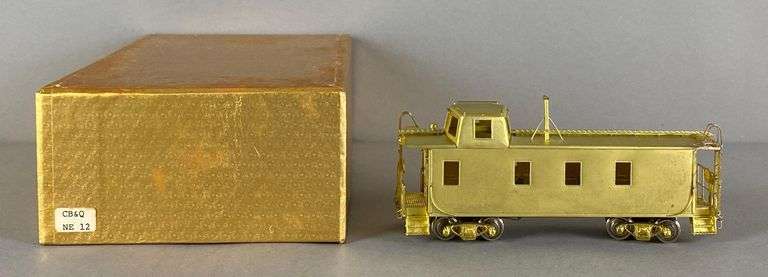 Oriental Limited Brass HO Scale CB and Q NE 12 Caboose