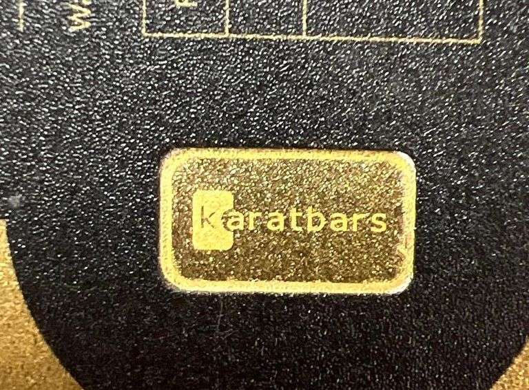 KaratBars 1 Gram .9999 Fine Gold in Credit Card Type Assay very cool piece!