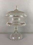 Antique EAPG Covered Compote