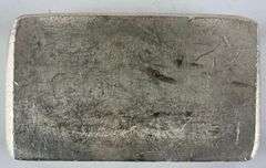 Engelhard 10 oz .999 Fine Silver Ingot/ Bar