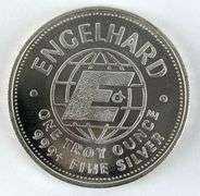 1984 Engelhard The American Prospector 1 oz .999 Fine Silver Round