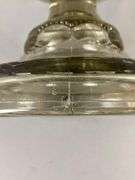 Antique EAPG Presses Glass Oil Lamp