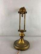 Antique Brass Swivel Desk Lamp