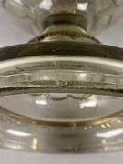 Antique EAPG Presses Glass Oil Lamp
