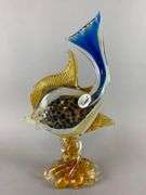 Murano Art Glass Fish Statue