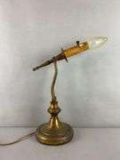 Antique Brass Swivel Desk Lamp