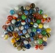 Group of Assorted Marbles