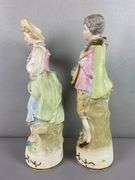 Group of 2 Porcelain French Provincial Figures
