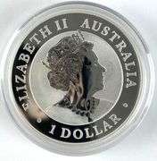 2023 Australia $1 Kookaburra 1 oz .999 Silver Coin