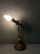Antique Brass Swivel Desk Lamp