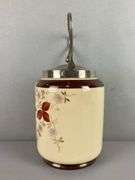 Antique Ornate Porcelain Tobacco Jar