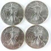 Group of 4 2019 US Mint American Silver Eagle 1 oz .999 Fine Silver